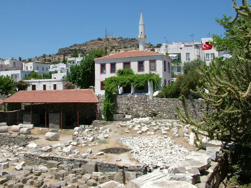 Reste des Mausoleums von Halikarnassos